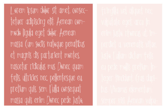 ZP Roving Heart Font Poster 4