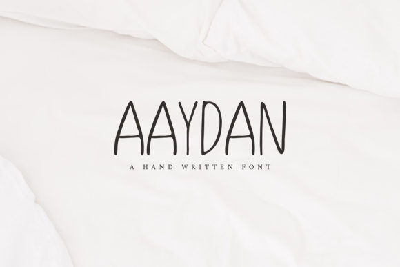 Aaydan Font Poster 1