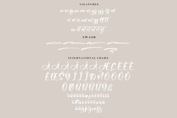 Abigaila Font Poster 14