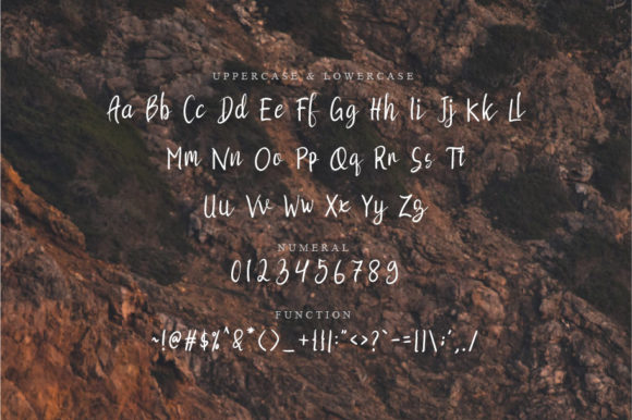 Agomb Font Poster 3