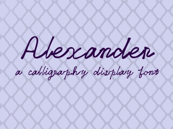 Alexander Font