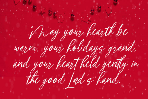 Another Christmas Script Font Poster 2