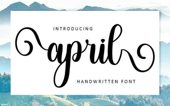 April Font