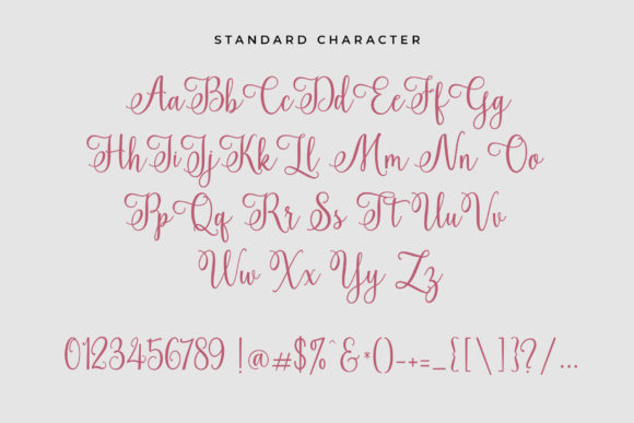 Ardista Script Font Poster 7