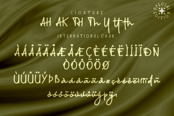 Atlantha Font Poster 7