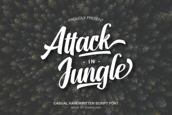 Attack in Jungle Font