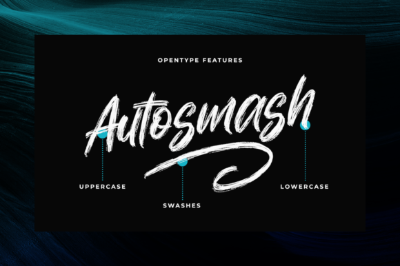 Autosmash Font Poster 8