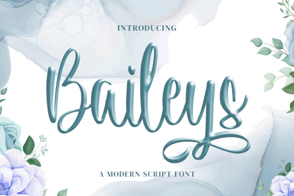 Baileys Font - Font Canyon