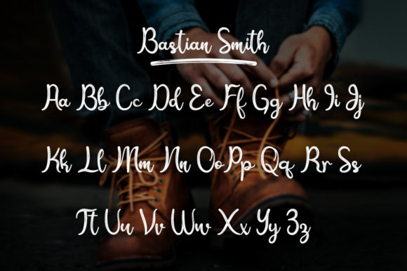Bastian Smith Font Poster 7
