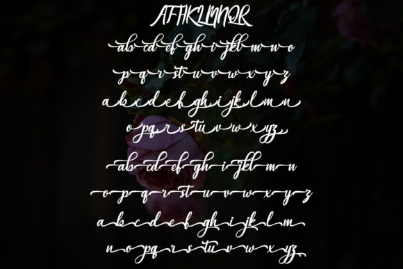 Beauty Rhapsody Font Poster 4