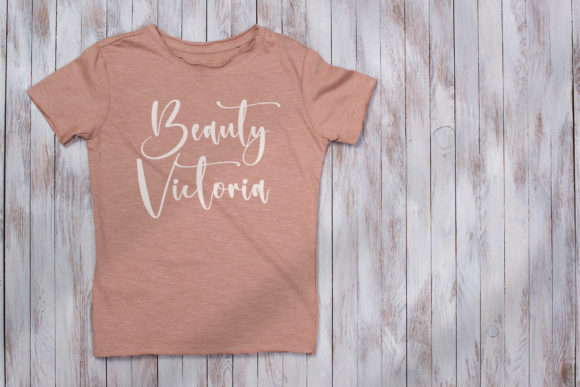 Beauty Victoria Font Poster 2