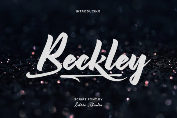 Beckley Font Poster 1