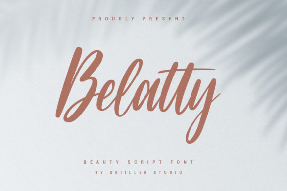 Belatty Font Poster 1