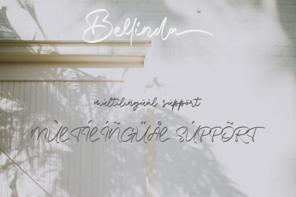 Bellinda Font Poster 9