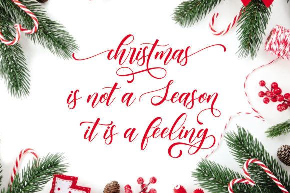 Beloved Christmas Font Poster 14