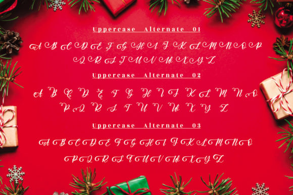 Beloved Christmas Font Poster 17