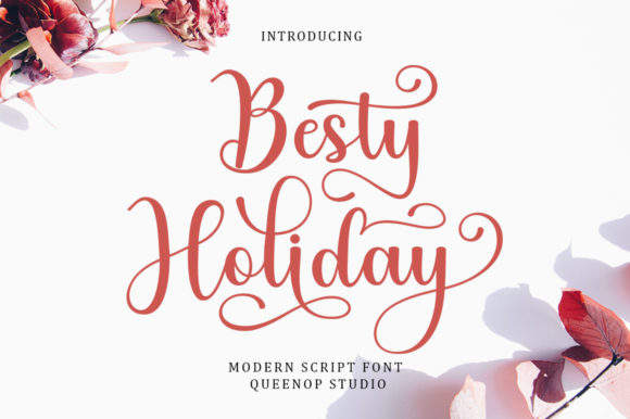 Besty Holiday Font Poster 11