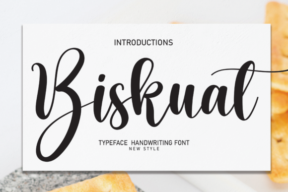 Biskuat Font Poster 1