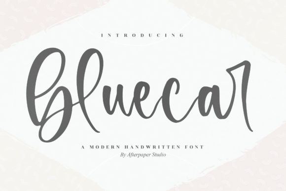 Bluecar Font