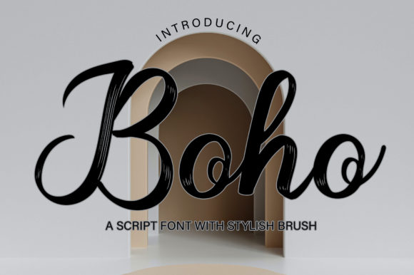 Boho Font Poster 1