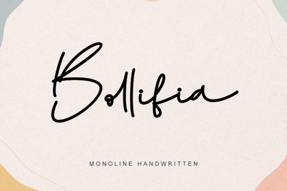 Bollifia Font Poster 1