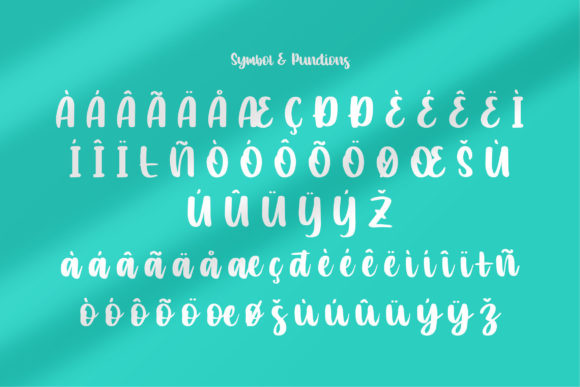 Bright Fairy Font Poster 9