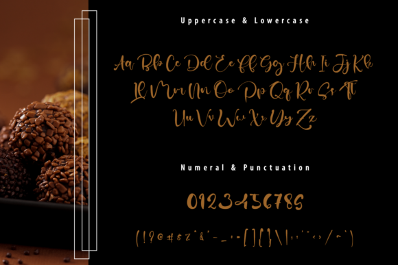 Brown Candy Font Poster 8