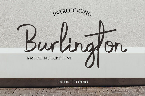 Burlington Font