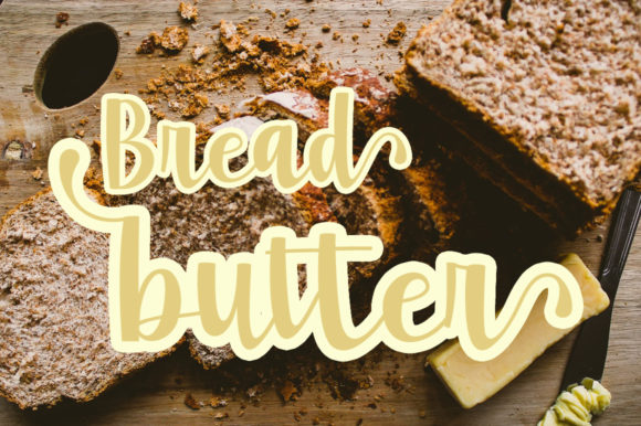 Butter Font Poster 6