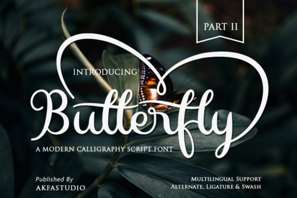 Butterfly Font