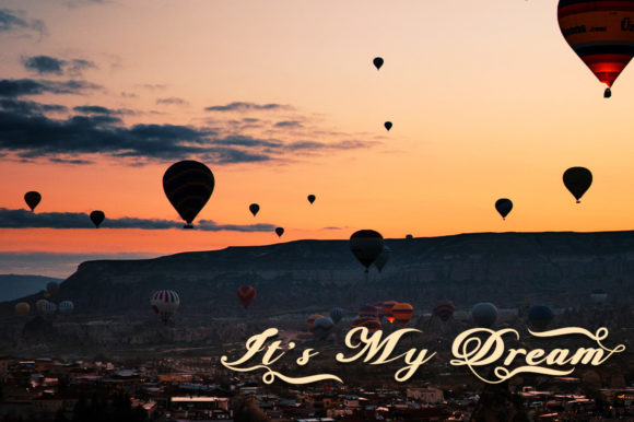 Cappadocia Font Poster 4