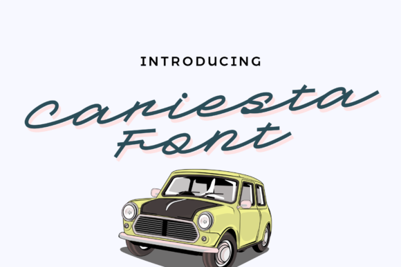 Cariesta Font Poster 1