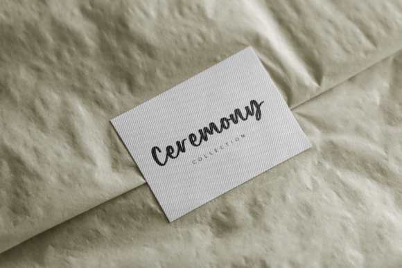 Ceremony Font Poster 2