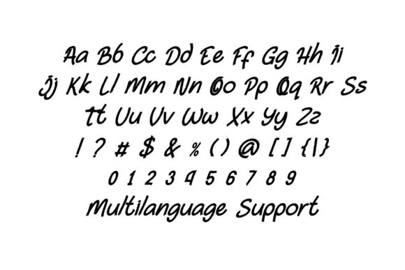 Chalkwrite Font Poster 3