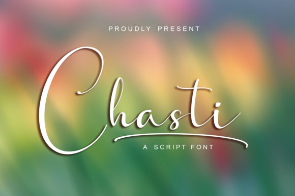 Chasti Font Poster 2