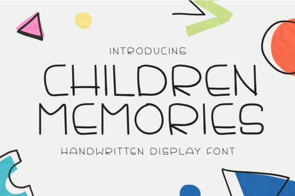 Children Memories Font