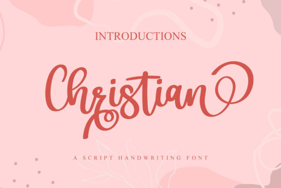 Christian Font Poster 1