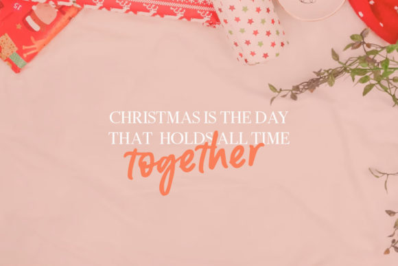 Christmas and Winter Font Poster 2