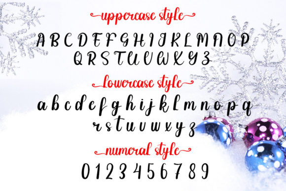 Christmas Handmade Font Poster 5