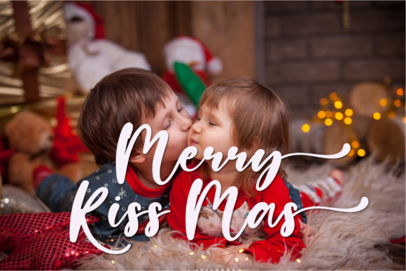 Christmas Jolly Love Font Poster 9