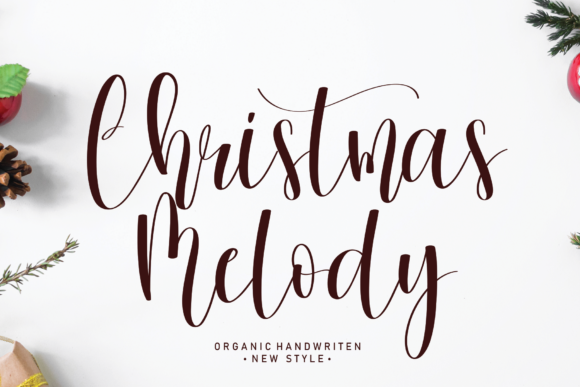 Christmas Melody Font