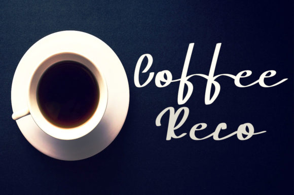 Coffee Reco Font Poster 5