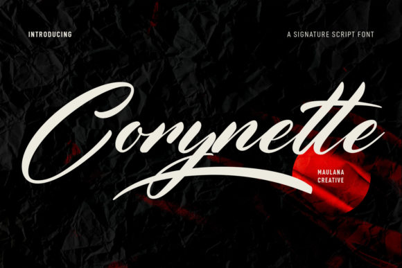 Corynette Font Poster 1