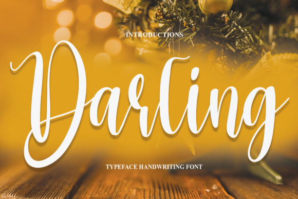 Darling Font Poster 1