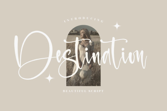 Destination Font Poster 1