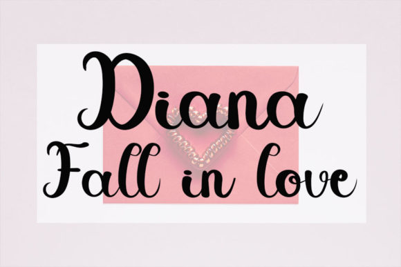 Diana Happy Font Poster 3