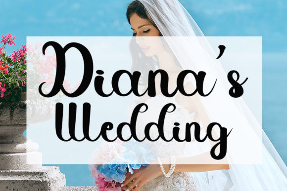 Diana Happy Font Poster 4
