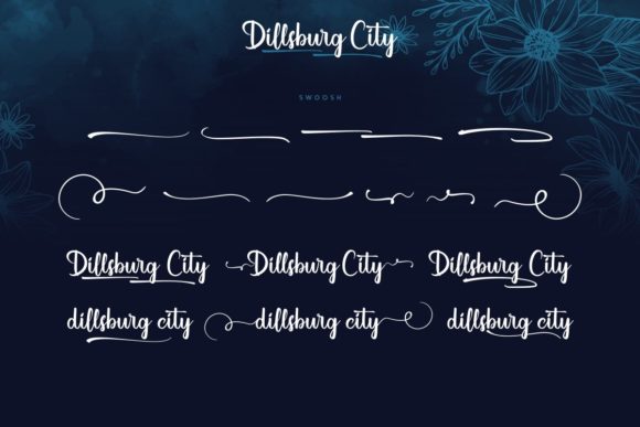 Dillsburg City Font Poster 8