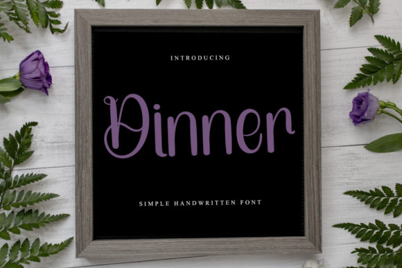 Dinner Font