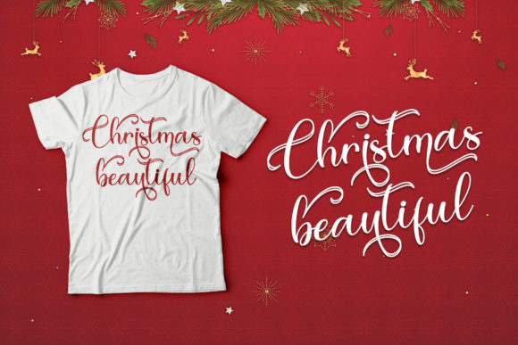 Dream Christmas Font Poster 3